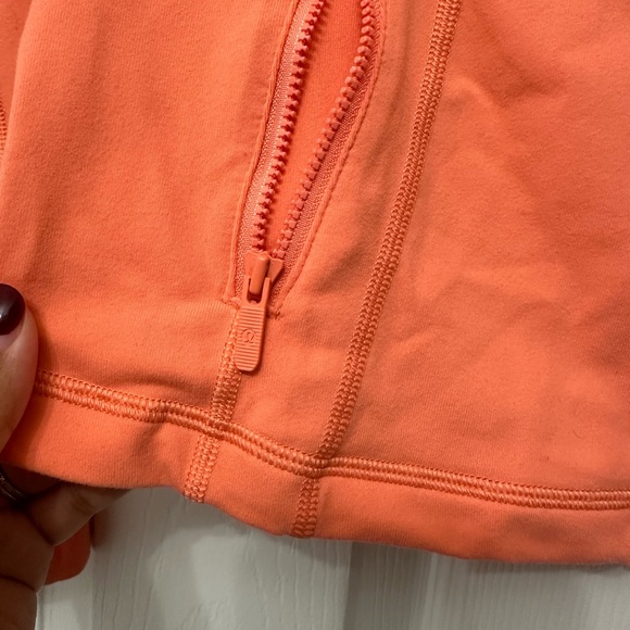 Lululemon Define Jacket *Luon - Raspberry Cream size 8 - Picture 5 of 6